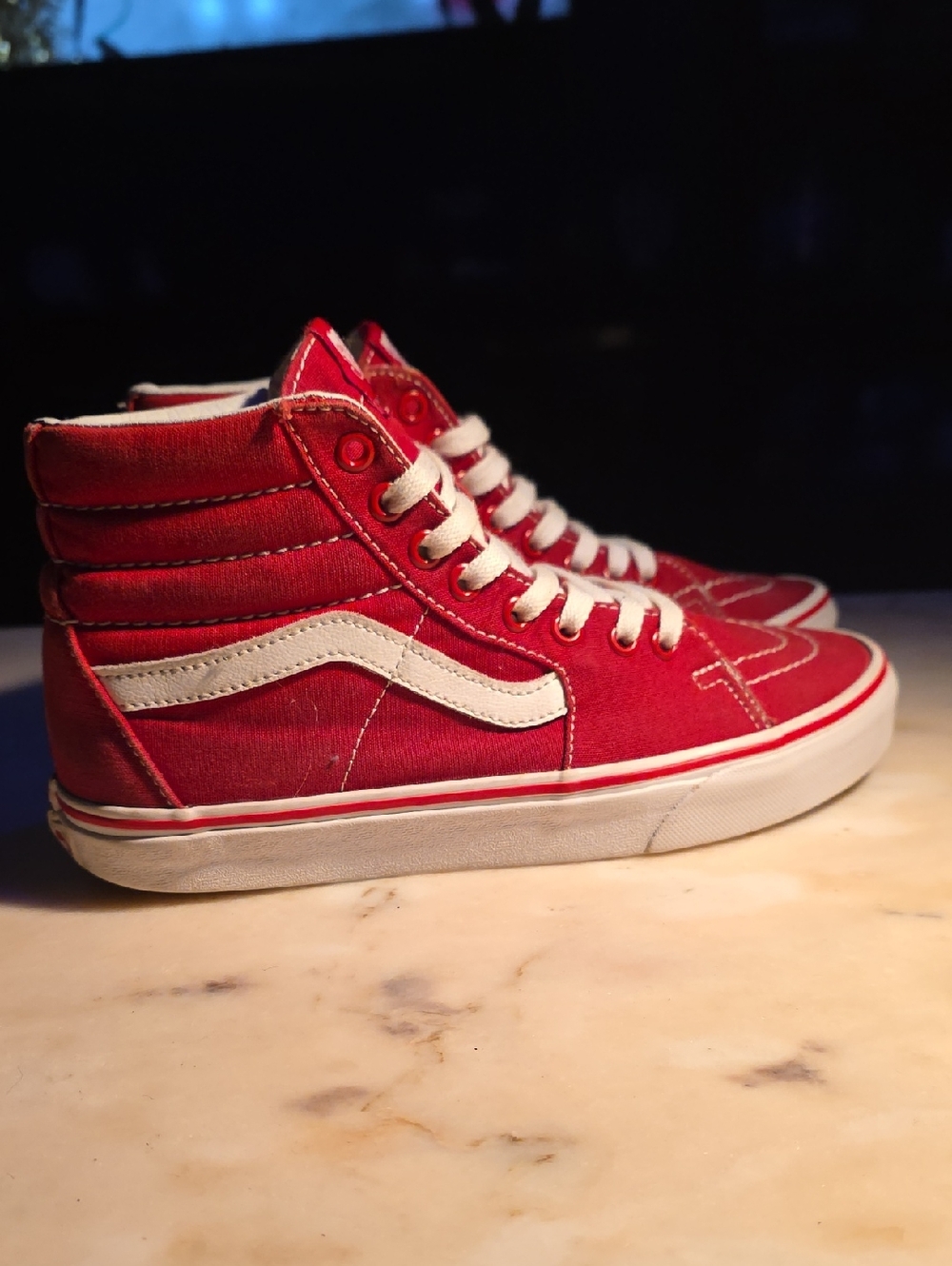Vans Sk8-Hi "Racing Red"